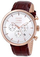 CCCP CP-7007-04 Kashalot Analog Display Japanese Quartz Brown