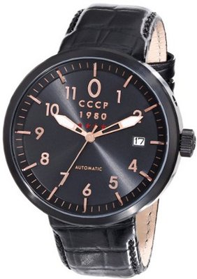 CCCP CP-7008-03 Kashalot Analog Display Automatic Self Wind Black