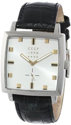 CCCP CP-7009-01 St. Petersburg Analog Display Japanese Quartz Black