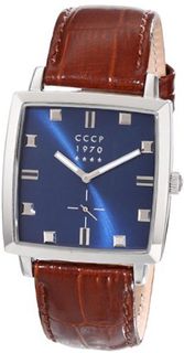 CCCP CP-7009-02 St. Petersburg Analog Display Japanese Quartz Brown