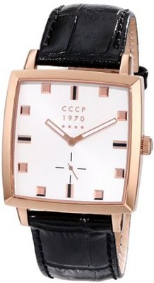 CCCP CP-7009-03 St. Petersburg Analog Display Japanese Quartz Black