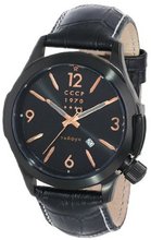 CCCP CP-7010-04 Shchuka Analog Display Swiss Quartz Black