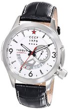 CCCP CP-7011-02 Shchuka Analog Display Swiss Quartz Black