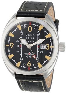 CCCP CP-7013-01 Aviator YAK-15 Analog Display Swiss Quartz Black