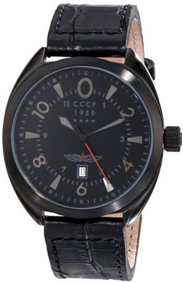 CCCP CP-7014-03 Aviator YAK-15 Analog Display Swiss Quartz Black