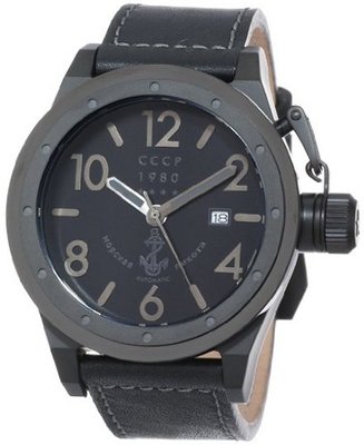 CCCP CP-7017-02 Delta Analog Display Japanese Quartz Black