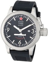 CCCP CP-7018-01 Typhoon Analog Display Automatic Self Wind Black
