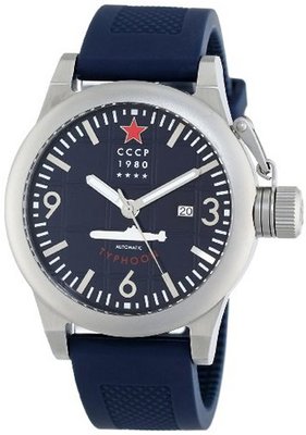 CCCP CP-7018-03 Typhoon Analog Display Automatic Self Wind Blue