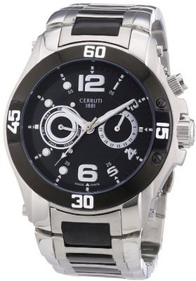 CERRUTI Quartz Classique Swiss Made CRA011E221C with Metal Strap