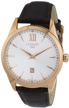 Cerruti Quartz CRA066C213A CRA066C213A with Leather Strap