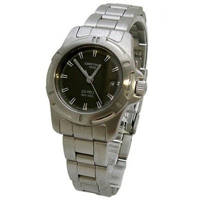 Certina C25071464211 mm Silver Steel Bracelet & Case Anti-Reflective Sapphire