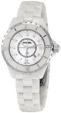 Chanel H1628 J12 Diamond White Dial