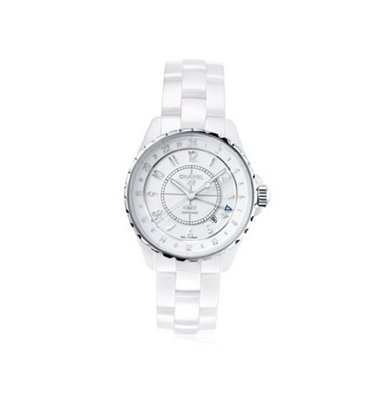 Chanel J12 Automatic GMT White High-Tech Ceramic Ladies H3103