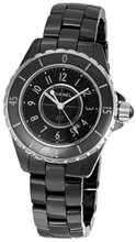 CHANEL J12 Ceramic & Stainless Steel , Black