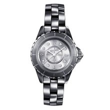 Chanel J12 Titanium Ceramic 29mm Diamond Dial Quartz - H3401