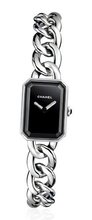 Chanel Premiere Black Dial Stainless Steel Ladies H3248