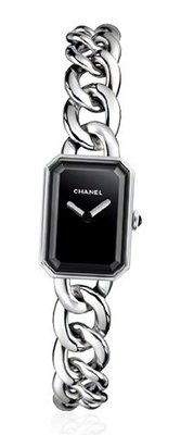 Chanel Premiere Black Dial Stainless Steel Ladies H3248