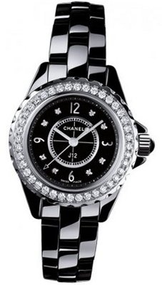 uChanel NEW CHANEL CERAMIC LADIES 29MM WATCH H2571 J12 