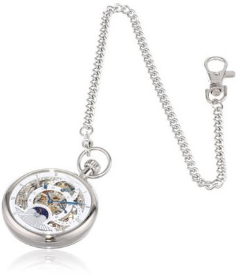 Charles Hubert 3816-W Dual Time Mechanical Pocket