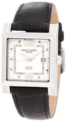 Charles-Hubert, Paris 18310-WBC Diamond Baleen Collection Stainless Steel Diamond