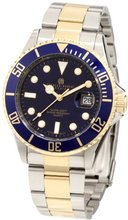 Charles-Hubert, Paris 3662 Classic Collection Two-Tone Stainless Steel