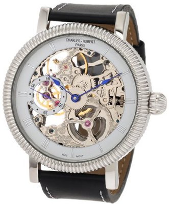 Charles-Hubert, Paris 3737-W Premium Collection Stainless Steel Mechanical