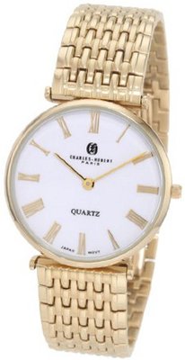 Charles-Hubert, Paris 3798 Premium Collection Gold-Plated Stainless Steel