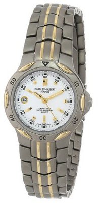 Charles-Hubert, Paris 6654-W Premium Collection Two-Tone Titanium