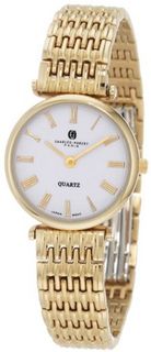 Charles-Hubert, Paris 6798 Premium Collection Gold-Plated Stainless Steel