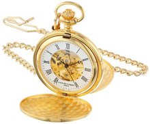 Charles-Hubert, Paris Gold-Plated Mechanical Pocket