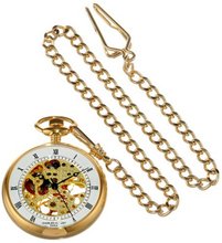 Charles-Hubert, Paris Gold-Plated Open Face Mechanical Pocket