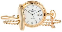 Charles-Hubert, Paris Gold-Plated Quartz Pocket