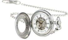 Charles-Hubert, Paris Stainless Steel Mechanical Pocket