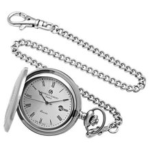 Charles-Hubert, Paris Stainless Steel Quartz Pocket