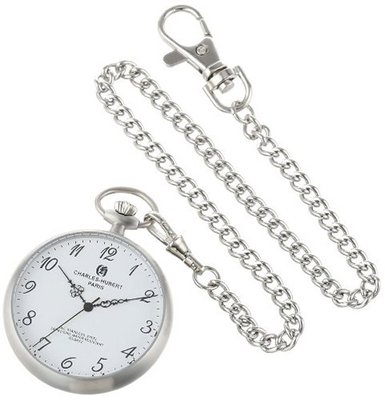 Charles-Hubert, Paris Stainless Steel Quartz Pocket