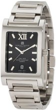Charles Hubert Rectangular SS Wrist 3667BM