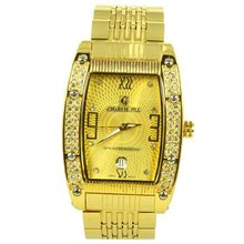 Charlie Jill in Gold Dial Gold Stainless Steel Bracelet