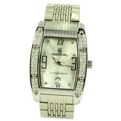 Charlie Jill in Silver Dial Silver Stainless Steel Bracelet