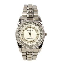 Charlie Jill WAT0512MSVRSVR Elegant  in Silver Dial Enchanted with Stunning Crystal Stainless Steel Bracelet