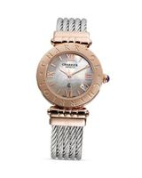 Charriol Alexandre C Large Round Pink Gold Plated Steel , 36mm ACL.51.801