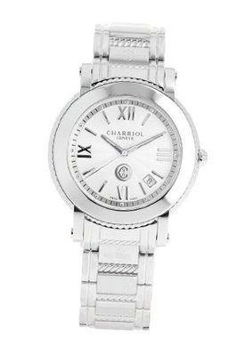 Charriol Parisii Large, 42mm Steel Bracelet P42S.P42.001