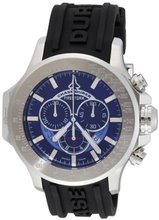 Chase-Durer 380.2LL-RUBB Firestorm Chronograph Stainless Steel Rubber Strap