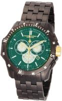 Chase-Durer 850.4EGM Crossfire Gunmetal Ion-Plated Stainless Steel Chronograph