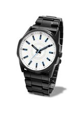 Chelsea FC Analogue Black Metal Bracelet GA2920