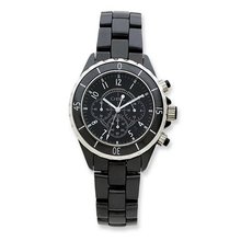 Chisel Black Ceramic and Dial Chronograph