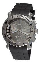 Chopard 288499-3011 Happy Sport Chronograph Diamond Grey Dial