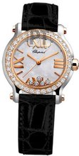Chopard Happy Sport II Ladies Rose Gold Diamond 278509-6006