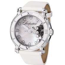 Chopard Happy Sport Round Ladies Mickey Mouse Diamond 288524-3004