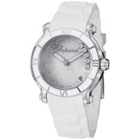 Chopard Happy Sport Silver Dial Floating Diamond Ladies 278551-3001