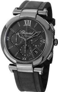 Chopard Imperiale Black Rubber Strap Automatic Chronograph 388549-3007 RBK